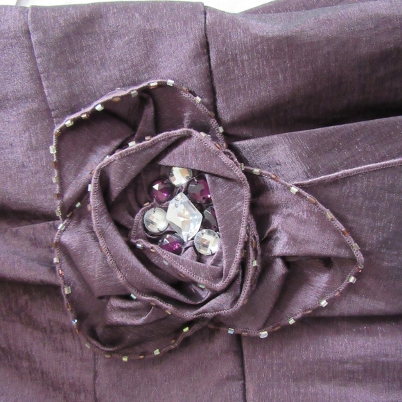 Size 14 2-Piece R&M Richards Plum Dress New with Tags - Picture 9 of 14